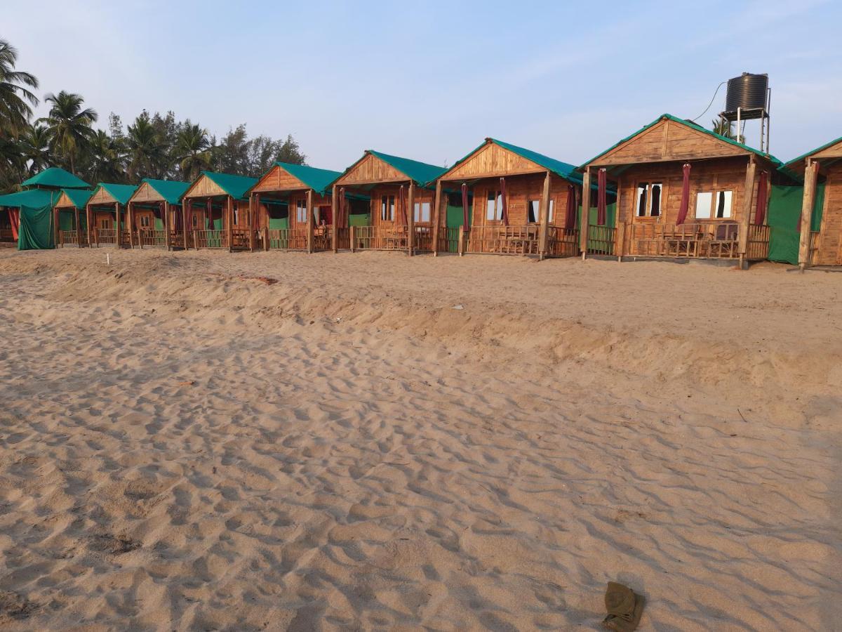 Saxony Beach Huts Agonda Exteriör bild